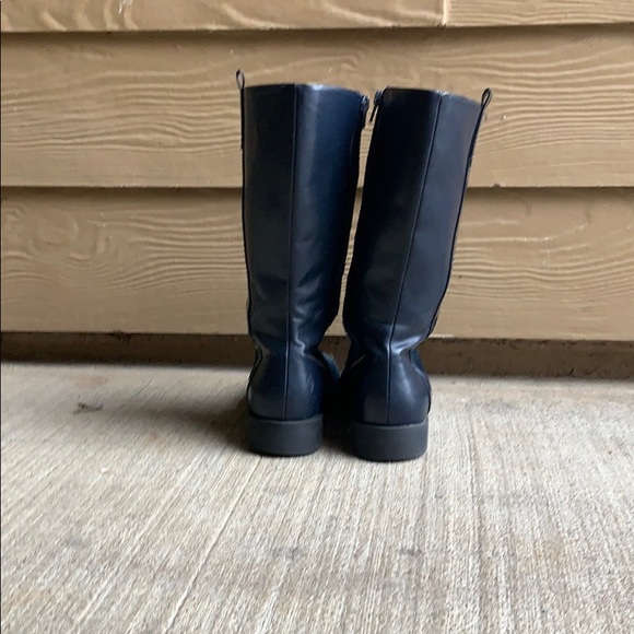 Black and navy boots - Picture 2 of 3